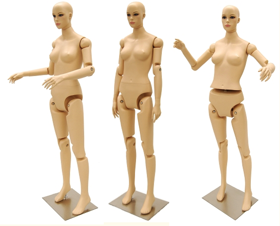 Articulated mannequin