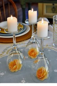 Create-Attractive-Centerpiece-using-Wine-Glasses