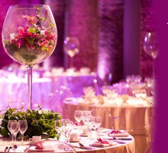 Nice-looking Way to Décor Party with Wine Glass