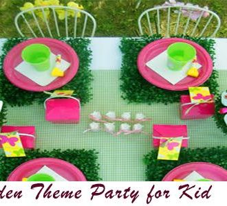 Butterfly Garden Theme Party for Kid’s Birthday Celebration