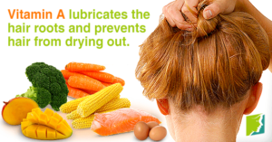 Why is Vitamin A important for hair