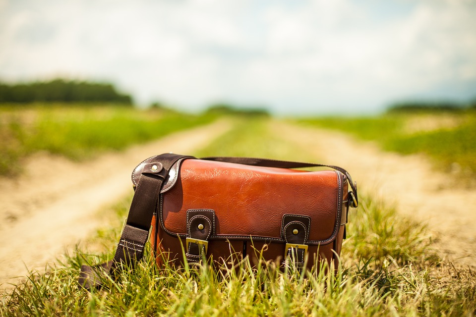 leather handbag