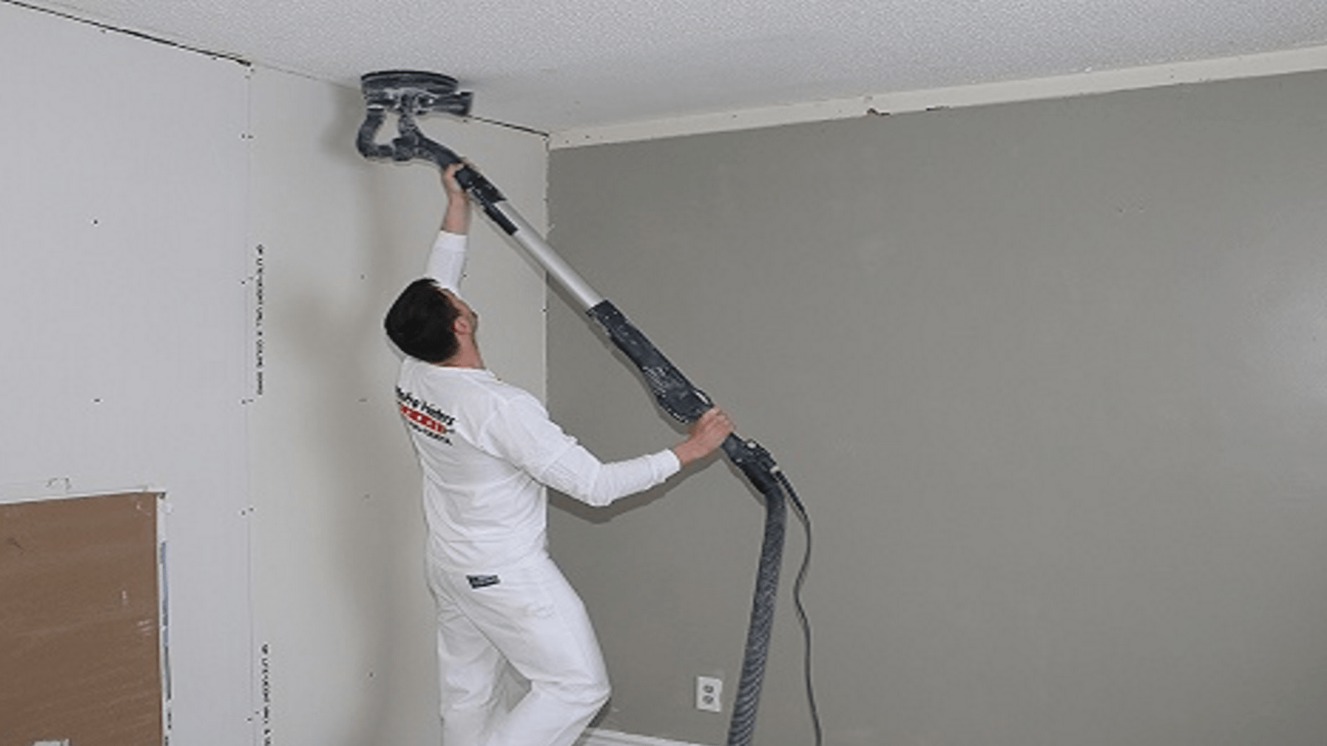 Using Drywall Sander To Remove Popcorn Ceiling